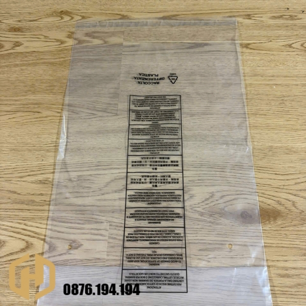  TÚI XẾP ĐÁY – KHÔNG BỘT PHẤN